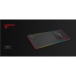HAVIT MP902 RGB MOUSE PAD WITH FAST 10W WIRELESS PHONE CHARGER